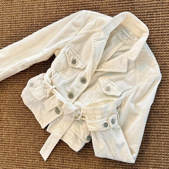 BCBG Jeans Cordoroy Cropped Jacket - Picture 1 of 5